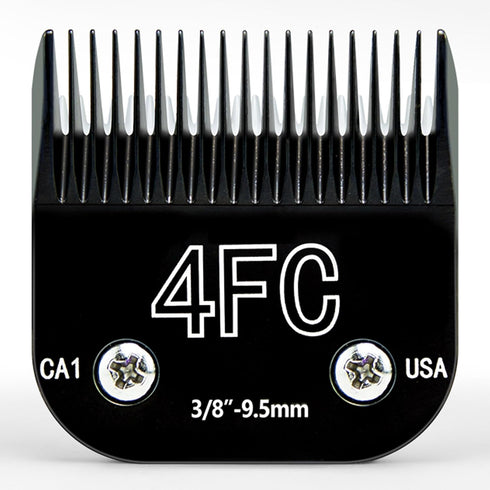 Steel Pet Dog Clipper Blades, Size-4F, Detachable, Compatible with Andis Cut Length 3/8"