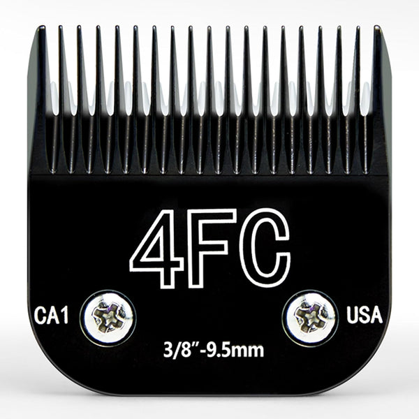 Steel Pet Dog Clipper Blades, Size-4F, Detachable, Compatible with Andis Cut Length 3/8"