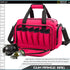 Tactical Gun Range Bag, Padded Shooting Range Duffle for Handguns, Pistols, and Ammo