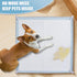 IMMCUTE 24" 24" 8 Pee Pad Holder, Fits Up to x Training Pads, Silicone Non-Slip Dog Potty Tray,High Edge Puppy Pad
