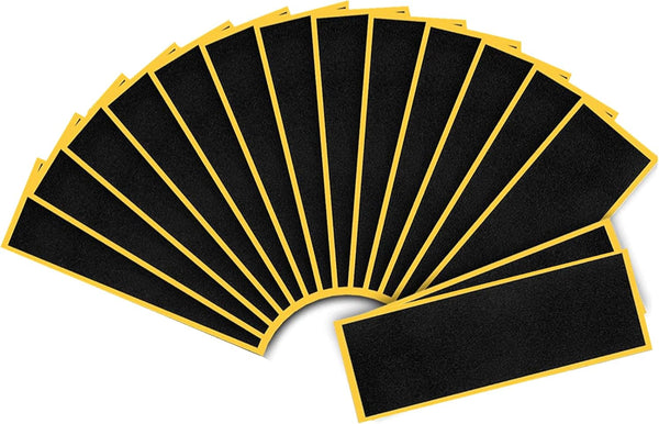Hasefam 15Pcs Fingerboard Foam Grip Tape, Quality Wooden Board Strong Adhesive Foam Anti