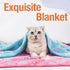 Pet Soft Blankets for Dogs - Fluffy Blankets for Small, Medium & Large Dogs, Cute Print Pet Throw Puppy Blankets Fleece