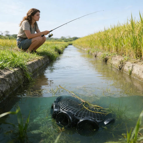 Generic Crab Trap | Outdoor Fishing Mesh Catching Cage,Saltwater Fishing Trap - for Saltwater Freshwater Pond Lake