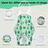 FurVeluxia 3 Pack Washable Female Dog Diapers with Adjustable Suspender, Reusable Sanitary Panties for Dogs in Heat