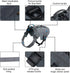 EXCELLENT ELITE SPANKER Tactical Military Dog Harness, Adjustable No-Pull Training Vest with Handle (Gry-S)