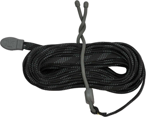 Hawk Twist-Tie Hoist Line - 25' Long Heavy-Duty Flat Cord Rope with 40 LBS Capacity