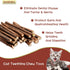 Silvervine Sticks for Cats, 30PCS Wooden Chew Toys, Matatabi Catnip Teething Toys for All Ages