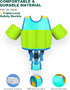 AEOCOO 1-2-3-5-7-9 20-30-50-70 Kids Pool Floaties Years Old, Toddler Swim Vest Pounds, Comfortable Extended Wear Kids