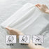 28 Pack Compressed Portable Face Towel Tablet - Reusable Washcloth, Wet and Dry Disposable Wipes for Baby, Dog