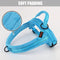 Didog Soft Flannel Padded Dog Vest Harness, No Pull/Quick Fit Reflective Strap for Training Walking, Blue