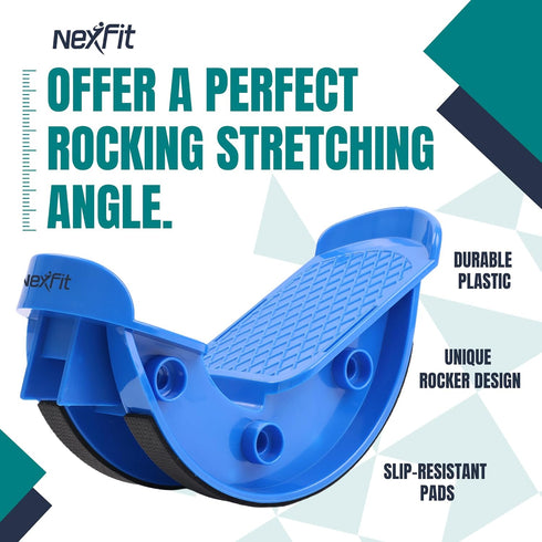 Foot & Calf Stretcher Premium Stretcher for Plantar Fasciitis, Achilles Tendonitis Relief Foot Rocker with Durable