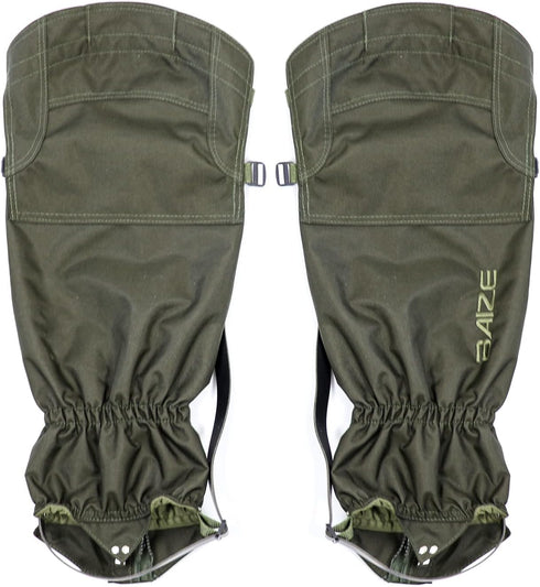 Tactical Leg Gaiters - Full Length Zip Waterproof Breathable High Gaiters for Hunting, Hiking, Walking