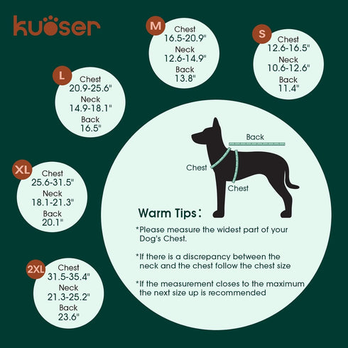 Kuoser Dog Tuxedo Suit and Bandana Set, Formal Pet Wedding Attire for Large, Medium, and Small Dogs