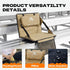 Stadium Seat with Back Support: Lightweight Foldable Bleacher Cushion for Outdoor,Sport Events,Picnic,Camping,Hiking