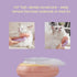 Cat Grooming Brush, Dog Brush for Shedding, Self Cleaning Slicker Brush for Cats and Dogs, Orange and Pink