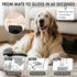 3pc Large Slicker Brush for Dogs - Long Pin Deshedding Brush for Mats & Shedding on Long Haired Dogs, Doodles, Poodles