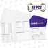Eaasty 48 Pack Dog Vaccine Record Book Puppy Vaccination Record Card Foldable Puppy Vaccines Shot Record Canine Health Record Booklet Dog Nursing Supplies for Canine Health