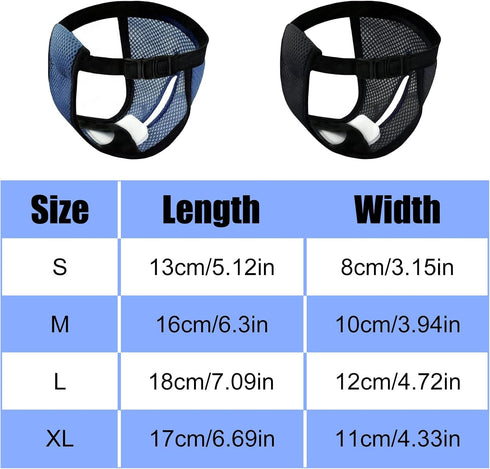 NIHUIFA Reusable Dog Diaper Comfortable Adjustable Waistband Nappies Protective Pants for Pet Female Dog Heat Outdoor