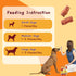 10.6 oz Jungle Calling Triple Flavor Rolls Dog Treats, Made with Real Chicken Duck Beef Meat, Rawhide Free Dogs