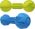 Nerf Dog Chewable Barbell Dog Toy - Lightweight, Durable and Water Resistant, 7.5 Inches, for Medium/Large Breeds, Two