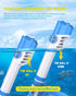 W WSTOO Kids Full Face Snorkel Mask with Dry Top Safe Breathing System, 180 Degree Panoramic View