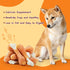 21.2 oz Jungle Calling Chewy Chicken Dog Treats Real Chicken Calcium Bone, Rawhide Free, Teeth Clean & Breath Fresh Dog