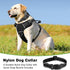 WINSEE Dog Harness No Pull with Collar, Adjustable Reflective Oxford Vest, Front/Back Leash Clips for All Dog Sizes