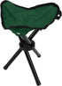 Jeanoko Folding Camping Chairs, Camping Stool, Outdoor Travel Tall Chair Portable Safe Camping Tripod Seat Lightweight