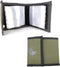 High Grade 10 Clear Pocket Leader Wallet, Size 4X4 inch Fly Fishing Tippet Storage Case (Light Grey)