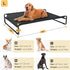 Veehoo Original Cooling Elevated Dog Bed, Portable Raised Cots Bed for Large Dogs, Washable Breathable Mesh, No-Slip