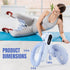RUNEAP Thigh Trainer, Pelvic Floor Exercise Devices, Adjustable Resistance Inner Thigh Exerciser for Women, Home