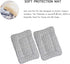2 Pcs Pet Bed Mats, Ultra Soft Reversible Faux Lambswool Kennel Pad for Medium Small Dogs and Cats