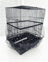 TJCGCKK 2 PCS Mesh Bird Cage Seed Catcher Cover, Birdcage Skirt Guard Mesh Netting Twinkle Star for Round Square Cage