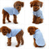 lovelonglong Basic Dog Polo Shirts, Premium Cotton, Sky-Blue XL for Large Medium Small Dogs