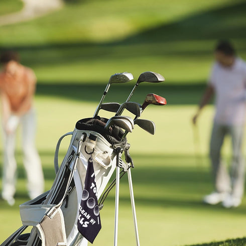 Golf Towel with Clip, Printed Golf Towels for Bags, Funny Golf Gift for Men Women, Birthday Gifts for Golf Fans (3)