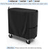 80 33"L19"W18"H Outdoor Cooler Cover for Permasteel Qt Rolling Patio Cooler Cart, Waterproof Ice Chest Cart Cover Patio