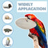 Jmxu's 5"-5.5" Bird Cuttlebone for Parakeets, Cuddle Bone with Metal Holder, Natural Calcium for Parrots, Cockatiels,