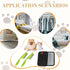 MIRJXB 4PCS Pet Hair Removal Glove, Reusable Grooming Gloves, Electrostatic Magic Brush Pet Hair Remover Tool
