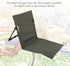 Outdoors Beach Loungers, Beach Lounge Chairs, Beach Chairs, Portable Folding Beach Mat Lounge Chair with Oversized