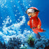 5PCS Floating Fish Tank Decorations - Cute Little Diver Aquarium Ornaments for All Kinds of Fish Tanks (Size: