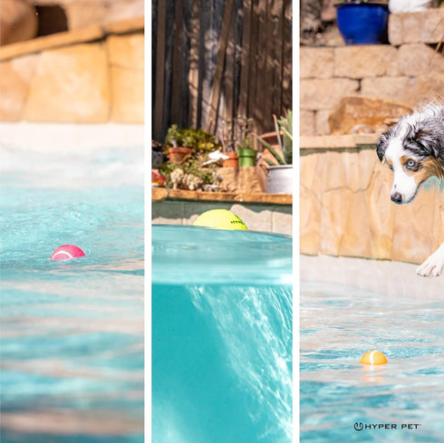 K9 4 Pack Hyper Pet MINI Tennis Balls for Dogs (Safe Dog Ball Tennis Balls for Exercise & Training) Interactive Toys