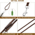 Genuine Leather Dog Leash, 6Ft Super Thin Lightweight Leash for Puppies and Cats Under 15lb