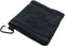 ZYAMY Pocket Golf Towel with Clip, Black Sweat-Absorbent Cleaning Tool, Golf Accessories, Golf Ball Cleaning Towel