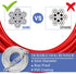 Dog Tie Out Runner for Yard, Heavy Duty Trolley System for Large Dogs, 120ft Cable Lead with 10ft Pulley for Dogs Up to