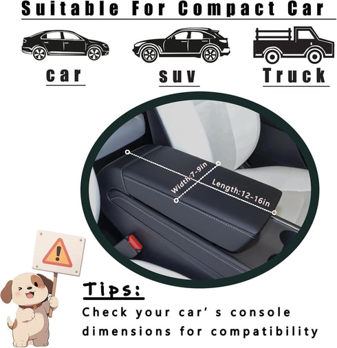 11 lbs) Cullaby Center Console Dog Car Seat for Small Dogs Chihuahua or Yorkie Anti-Anxiety Anti-Collapse Booster