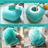 Dog Bath Brush, Pet Massage Shampoo Dispenser, Soft Silicone Rubber Bristle Brush for Dogs and Cats Shower Grooming