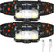 LHKNL Rechargeable Headlamp, 2-Pack Super Bright Motion Sensor Flashlight with 8 Modes for Camping and Fishing