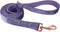 ARING PET Dog Leash - Handmade Strong Purple Velvet Leash Matching Dog Collars for Small, Medium & Large Dogs