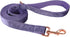 ARING PET Dog Leash - Handmade Strong Purple Velvet Leash Matching Dog Collars for Small, Medium & Large Dogs