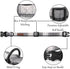Lionet Paws Dog and Cat Collar with Bowtie Grid Dog Collar Plastic Buckle Light Adjustable Collars for Small Dogs Pets